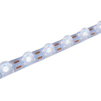 Bandes LED en aluminium étanches IP54 12V pour éclairage paysager, arrêts de bus, publicité latérale, 6500K, dimmables, émission bidirectionnelle