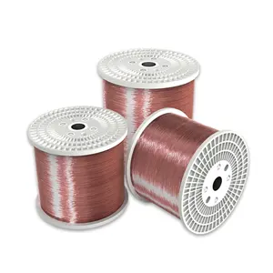 Preços de fio de alumínio revestido de cobre esmaltado 0.9mm 13 Awg Fio de cobre Fabricantes 35% fio de cobre de enrolamento preço baixo