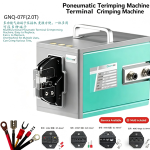 Gnq-07f <b>Pneumatic</b> Terminal Crimping Pliers For Tubular Bare Terminals Multi-functional Crimping <b>Tool</b> - Product Image 4