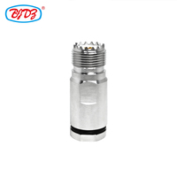 Connecteur femelle UHF 50 ohms SO239 à pince pour câble coaxial 5D-FB LMR 300 RG6, connecteurs coaxiaux RF en stock