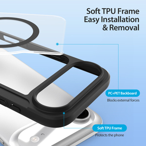 All inclusive phone case suitable for iPhone 17air phone case magnetic flip cover card bag transparent phone case - Product Image 4