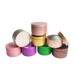 Boîtes en aluminium recyclables de qualité alimentaire 53x37mm 50g 50ml, pots en aluminium vides avec couvercle pour feuilles de thé, grains de café, crème, baume - Product Image 4