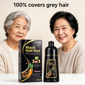 Shampoo Colorante Nero per Capelli MEIDU, Disponibile in Pronta Consegna, Copertura Perfetta per Capelli Grigi - Product Image 1