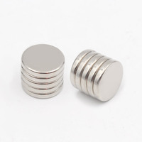 Aimant Néodyme Circulaire 17x3 mm, Disque Magnétique Circulaire 17mm 3mm d'épaisseur, Aimant NdFeB N35
