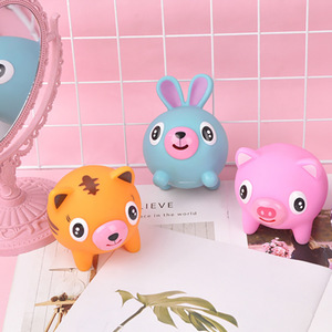 Juguetes Antiestrés Creativos con Forma de Animales que Emiten Sonidos Musicales, Muñecos para Apretar y Lamer con la Lengua para Aliviar el Estrés - Product Image 5