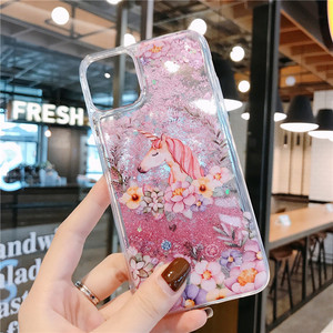 2021 3d de dibujos animados líquido Rosa Arena de funda para teléfono móvil para Iphone 11 12 - Product Image 5