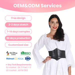 <span class=keywords><strong>Abito</strong></span> Vintage all'Ingrosso, Vestito Bianco Vittoriano con Corsetto Allacciato Nero per Eventi Storici - Product Image 1