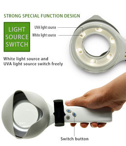 Holz lampe Ringwurm Diagnose Dermos kopie Hautpflege Haut analysator Gerät Hauttest Erkennung für den Heimgebrauch - Product Image 3
