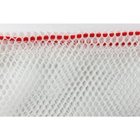 Filet à linge portable à cordon de serrage blanc OEM/ODM avec sac de lavage en maille lavable avec logo personnalisé pour les besoins de nettoyage en déplacement