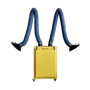 Système de filtration <span class=keywords><strong>d</strong></span>'<span class=keywords><strong>air</strong></span> portable industriel à double bras, <span class=keywords><strong>extracteur</strong></span> de fumée - Product Image 3
