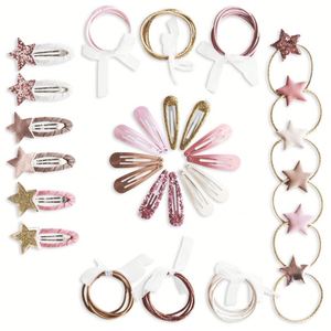 ชุดกิ๊บหนีบผมสำหรับเด็กชุด30ชิ้นกิ๊บติดผมเจ้าหญิงน้อยน่ารักรูปม้าน้ำและดาวทะเล - Product Image 6