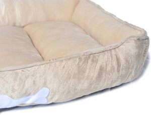 Venta al por mayor personalizado ecológico indestructible Xl Xxl Xxxl calmante perro Beige sofá ortopédico camas de espuma viscoelástica para perros grandes - Product Image 6