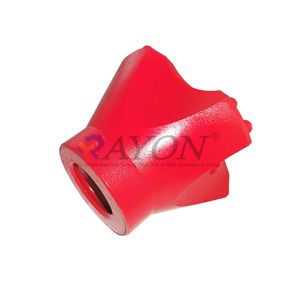 מקדח כפתורים מחודד מקרביד T76 R32, בעל תקן ISO 9001, לקידוח עצמי של עוגנים לתמיכה בסלעים במנהרות - Product Image 6