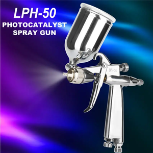 Pistola a Spruzzo HVLP LPH-50 Giapponese per Verniciatura, Spruzzatore Manuale per Riparazioni e Lavorazione Plastica - Product Image 6