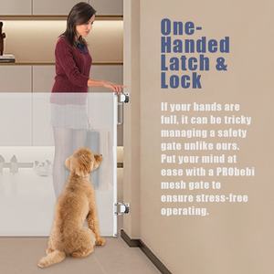 Probebi alta in rete porta sicurezza per bambini porta porta porta retrattile cancello di sicurezza per bambini e bambini - Product Image 6