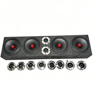 Double haut-parleur actionné portatif professionnel de voiture de 8 pouces pour l'équipement son commercial d'événements d'intérieur extérieurs - Product Image 1