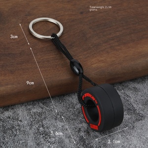 Món Quà Nhỏ Các Nhà Sản Xuất Bán Buôn <span class=keywords><strong>PVC</strong></span> Mềm Cao Su Lốp Carabiner Keychain Cho Trang Trí Xe Ô Tô Phụ Kiện - Product Image 2