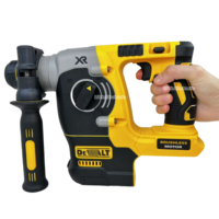 Marteau perforateur DeWalt résistant aux chocs, 20V, rechargeable, outil électrique durable, usage industriel et domestique, vente directe d'usine, marteau rotatif