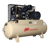 Ingersoll Rand H2340K3/18 Compresseur d'air à piston alternatif lubrifié à deux étages 3HP 2kW 18bar 150L Réservoir pneumatique industriel