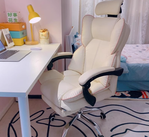 Silla ergonómica de cuero sintético barata con logotipo personalizado, Silla para juegos, <span class=keywords><strong>Ordenador</strong></span> de carreras, PC, silla de oficina, <span class=keywords><strong>reposapiés</strong></span> ajustable - Product Image 2