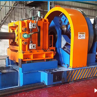 Machine de découpe de tuyaux entièrement automatique en acier inoxydable, aluminium et acier au carbone avec moteur de scie circulaire à froid 11KW et rail de 3m