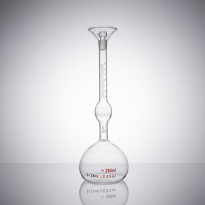 Frasco de Gravedad Específica para Cemento, Tipo Le <span class=keywords><strong>Chatelier</strong></span>, para Pruebas de Laboratorio de Materiales de Construcción - Product Image 1