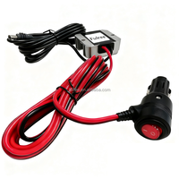 Adaptateur d'alimentation 12V parfait pour caravane et camping-car, compatible Starlink Mini, avec interrupteur marche/arrêt et prise allume-cigare
