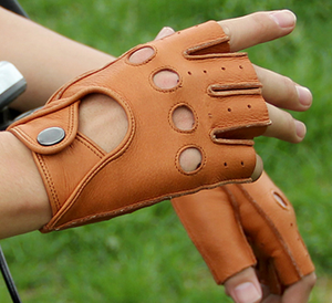 Gants de conduite en cuir pour hommes, gants de <span class=keywords><strong>moto</strong></span> classiques, élégants et durables, gants de conduite en cuir classiques - Product Image 2