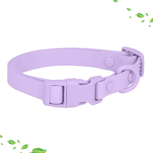 Collar de perro de PVC ajustable de lujo, Color personalizado, impermeable, fácil de limpiar, resistente a la suciedad, antideslizante, Collar de cuello para mascotas, suave y cómodo - Product Image 6