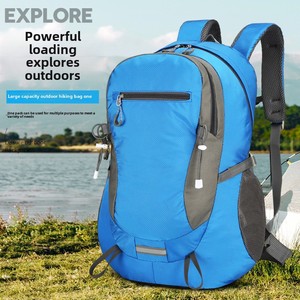 <b>Large</b>-Capacity Waterproof Oxford Cloth Casual Sports <b>Backpack</b> for Men Fashionable Business Travel Pack/Junior High <b>School</b> - Product Image 5