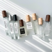 Vente flash - Flacons de parfum carrés en verre vides avec bouchon à vis 5ml 10ml 15ml 20ml 30ml - Emballage en boîte