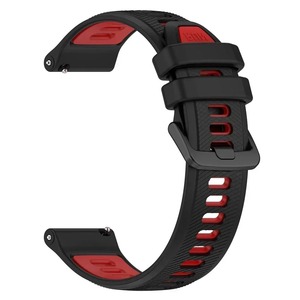 สายนาฬิกาซิลิโคน18มม. 20มม. 22มม. สำหรับ <span class=keywords><strong>Garmin</strong></span> Forerunner 265 265S 255S 255 vomove อุปกรณ์เสริมสร้อยข้อมืออินเทรนด์ - Product Image 3