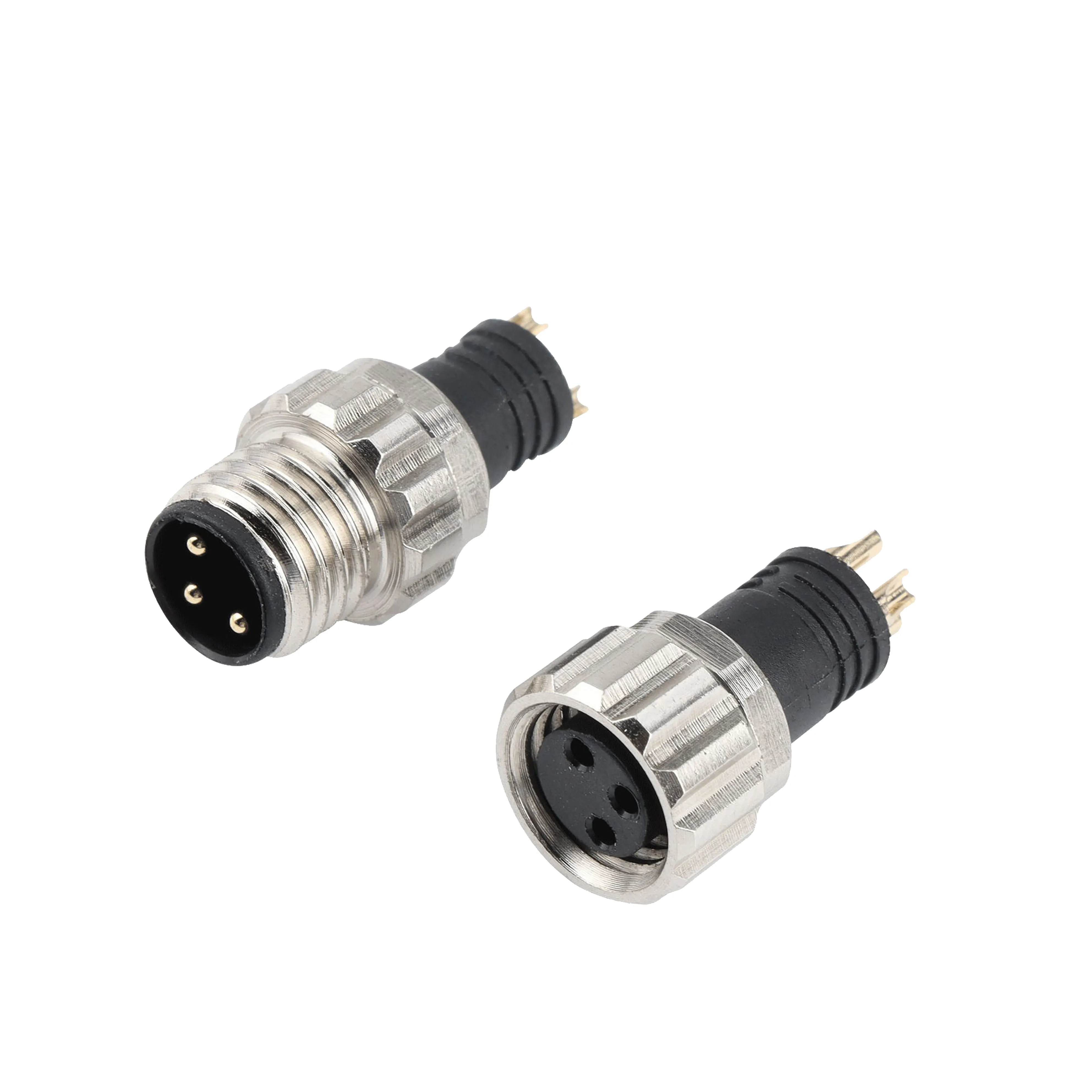 M8-3 core A type male/female bare head waterproof signal transmission connector male/female matching aviation plug