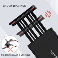 Long bras col de cygne réglable 360 degrés rotatif support de sol Portable magnétique pour téléphone portable et tablette