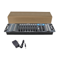 Controlador DMX 192 Mejorado, Consola DMX 512 para Luces de Escenario, Equipo de Controlador para DJ