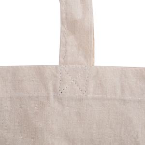 Borsa in cotone Echo Friendly 140gsm senza fettuccia con manici a tracolla regali promozionali CB001 borsa <span class=keywords><strong>Calico</strong></span> senza zoccoli - Product Image 4