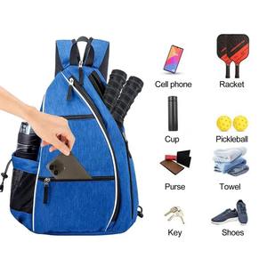 Custom Outdoor Sports Backpack Single Shoulder Badminton <b>Table</b> <b>Tennis</b> <b>Racket</b> Bag Durable Slingshot Design for <b>Tennis</b> Players - Product Image 4