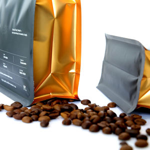 תחתון שטוח לעמוד כיס אלומיניום בגודל מותאם אישית נייר אלומיניום נייר חבילה מזון כיתה קפה שעועית אבקת mylar שקית עם שסתום - Product Image 5