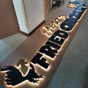 Nhà sản xuất tùy chỉnh cửa hàng kinh doanh chiếu sáng backlit dấu hiệu biểu tượng chữ 3D dẫn đăng ký Hội Đồng Quản trị quảng cáo ngoài trời signage - Product Image 4