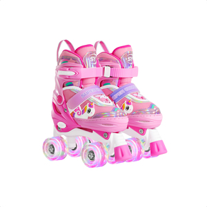 Pattini a Rotelle per Bambini da Esterno con Ruote in PU Regolabili, Luci LED, Cuscinetti ABEC-7 in Acciaio al Carbonio - Product Image 6
