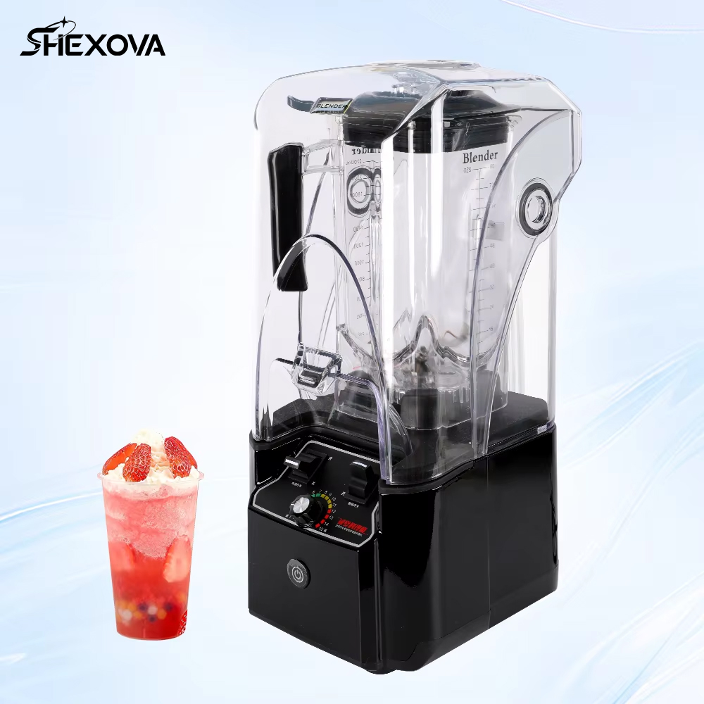Easy to Operate High Speed 2.2L Motor Powder Mixer Blender Low Noise Food Processor with Mixing Stick