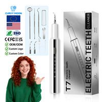 Kit de nettoyage dentaire électrique portable pour la maison, éliminateur de tartre, de calculs et de plaque dentaire, outil de nettoyage des dents