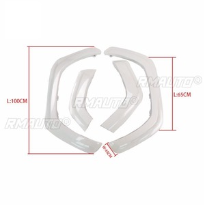 Para Toyota RAV4 TRD 2019: Embellecedores de guardabarros, kit de carrocería para ceja de rueda, extensión de arco de rueda, pieza exterior - Product Image 4