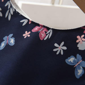 Robes à fleurs pour filles, nouveaux costumes d'été pour enfants, tenues décontractées sans manches à fleurs pour enfants de 3 à 8 ans - Product Image 3