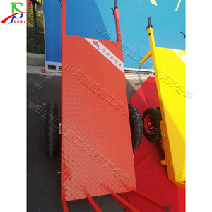 Chariot de transport de briques creuses à plateau, haute efficacité, écologique, le plus vendu, pour la manutention en cour, Électrique Écologique - Product Image 4