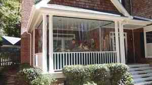 Bâche en verre transparent léger côtés de pergola rideaux en PVC de <span class=keywords><strong>terrasse</strong></span> imperméables transparents auvent en plastique ignifuge voitures - Product Image 6