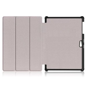 Funda inteligente de cuero con soporte plegable triple para tableta <span class=keywords><strong>Microsoft</strong></span> <span class=keywords><strong>Surface</strong></span> Go 2018/Go 2 2020/Go <span class=keywords><strong>3</strong></span> 2021 - Product Image 4