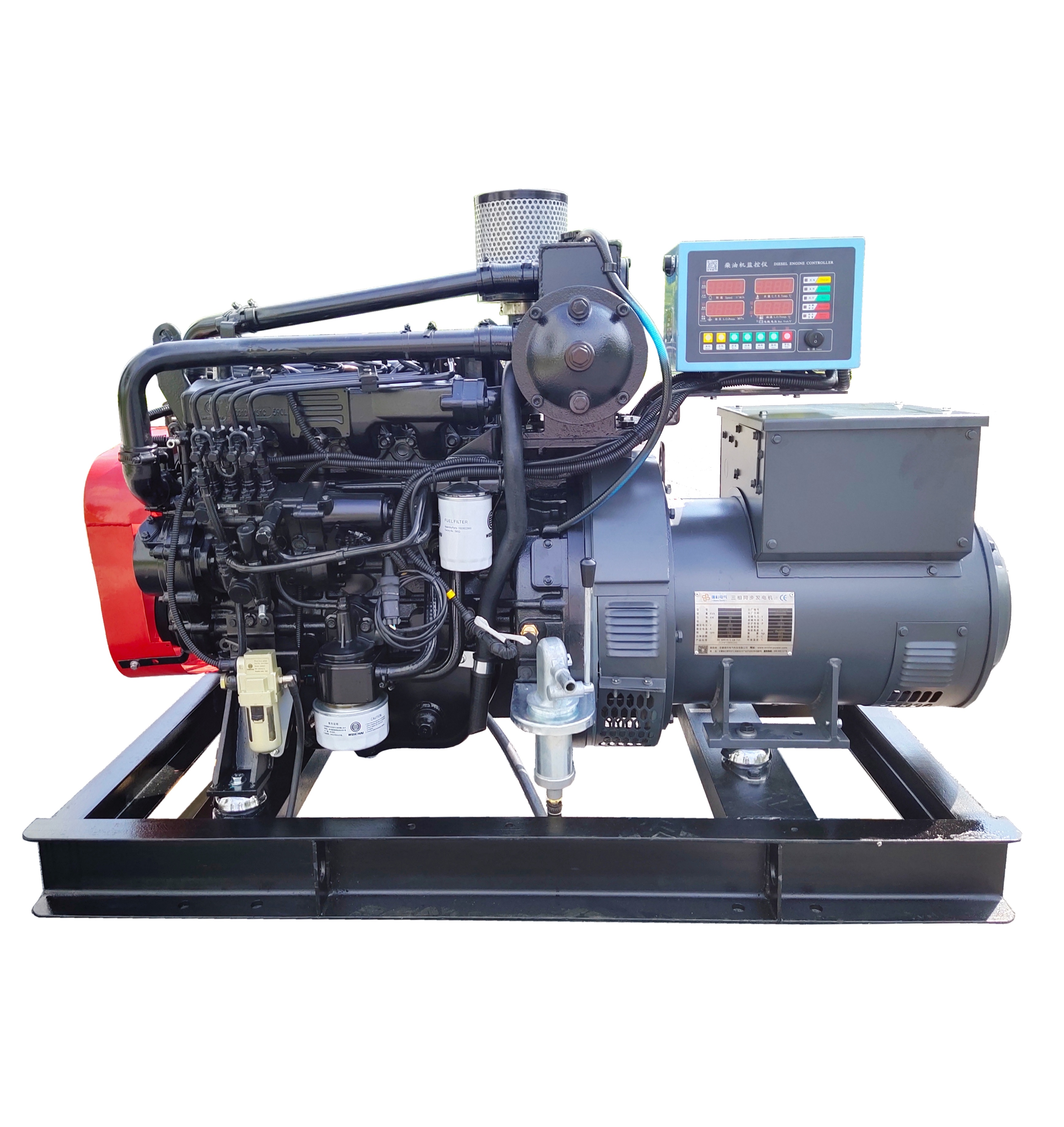 Натуральная кожа с водяным Охлаждением Weichai судовой генераторная установка CCFJ30J-W 30kw генераторная установка для лодки