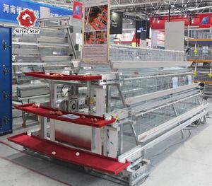 Nhúng Nóng Mạ Kẽm Pin Gia Cầm Trại Một Khung Hướng Dẫn Sử Dụng Lớp Lồng Gà - Product Image 5