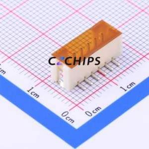 B6B-PH-SM4-TBT(LF)(SN) Wire-to-Board Pin Header SMD,P=2mm Connector 1x6P 2mm Vertical Mount PH - Product Image 1